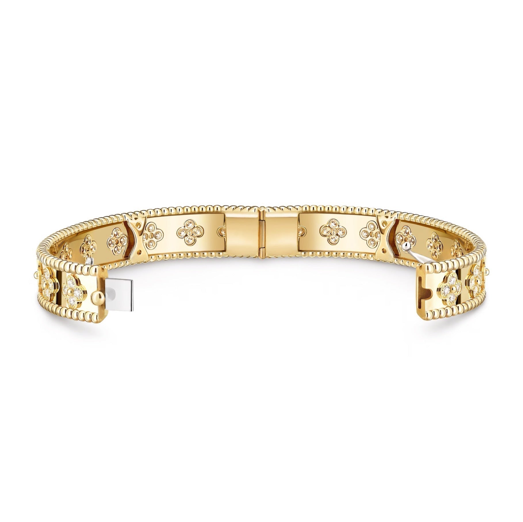 14ct Gold Perlée Bracelet