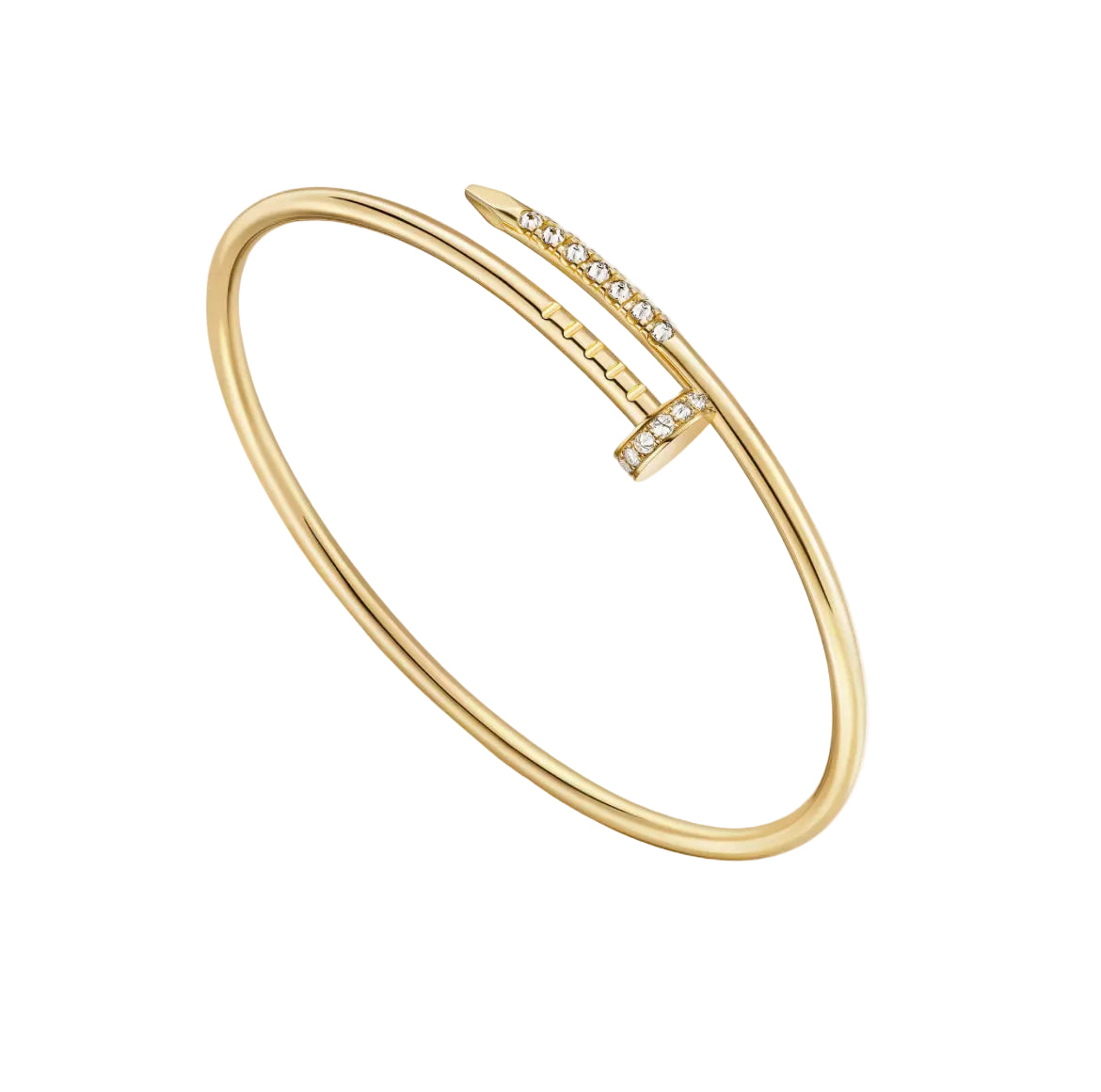 14ct Yellow Gold Nail Bracelet/Small