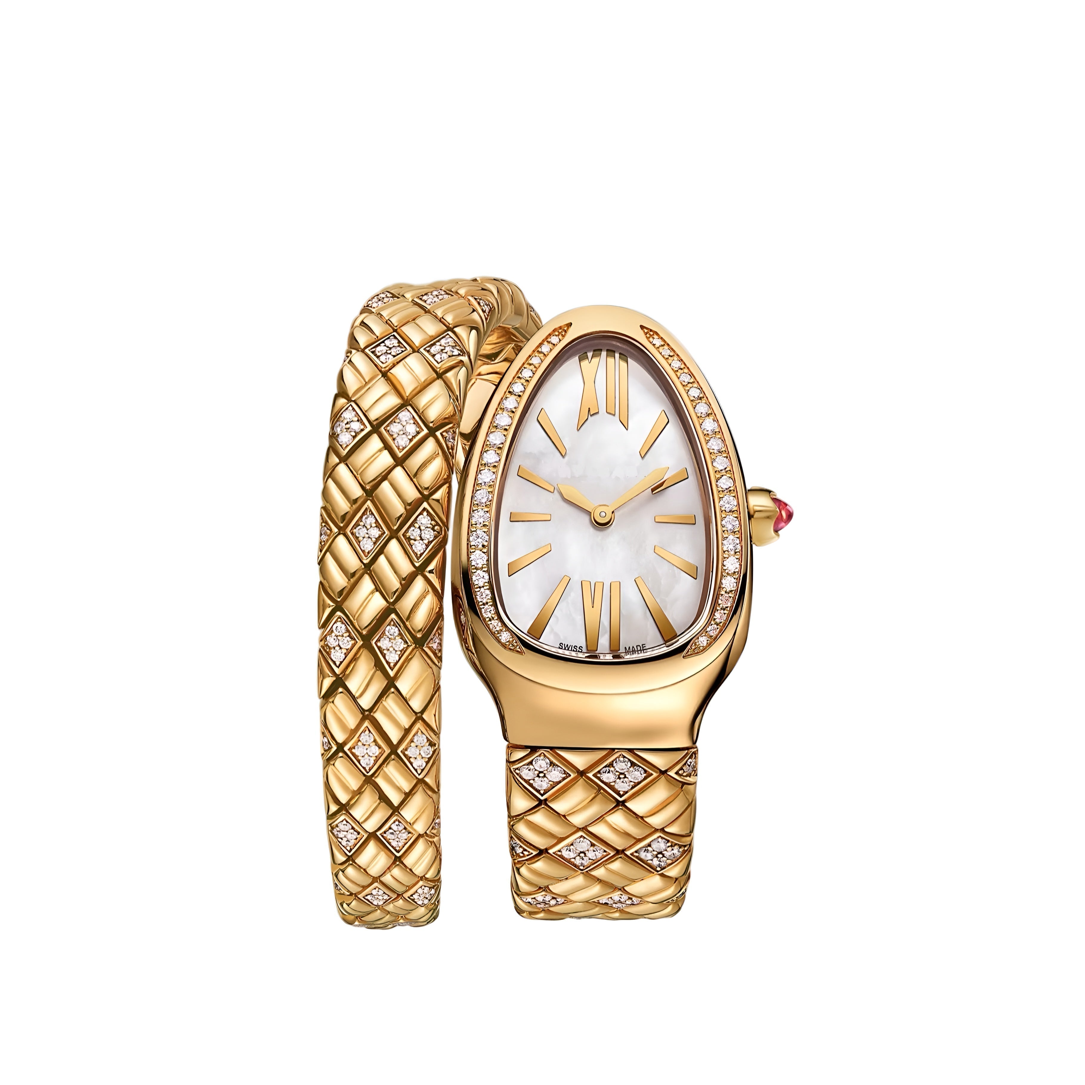 14ct Yellow Gold Serpenti Watch