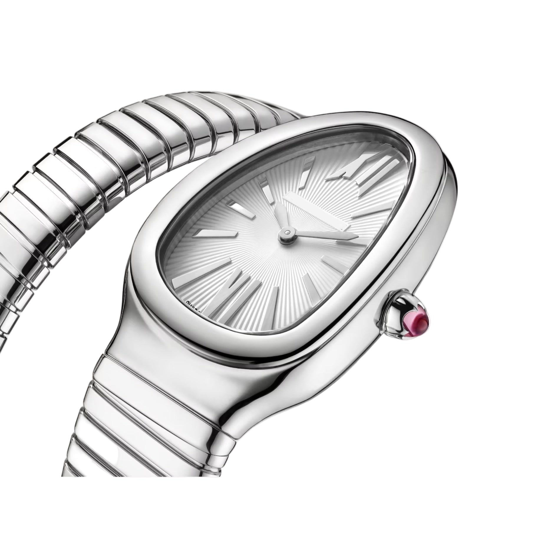 14ct White Gold Serpenti Watch