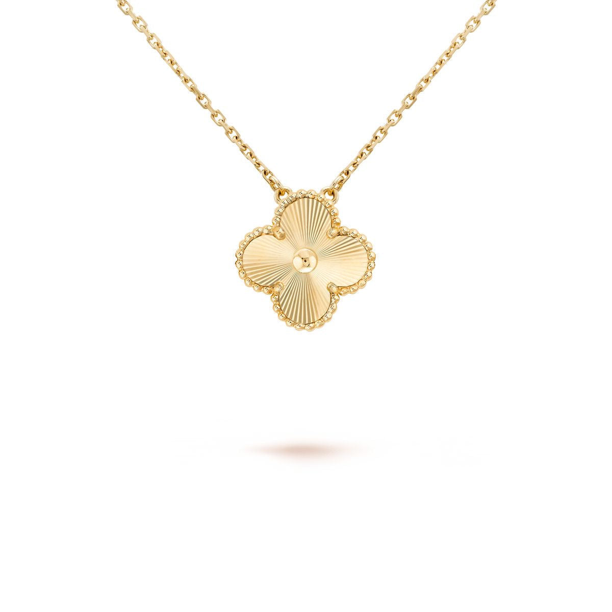 14ct Clover Charm Pendant